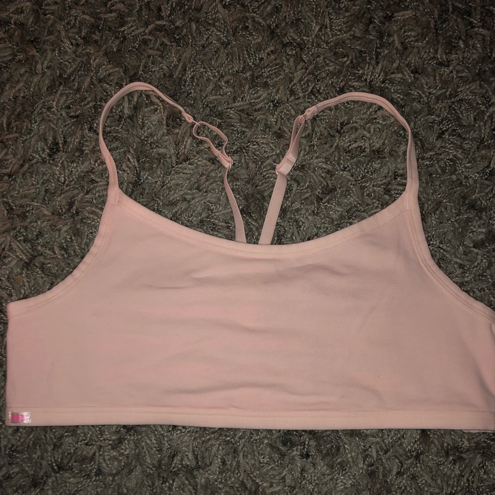 Victoria’s Secret PINK Unlined Bralette, Size L, New With Tags